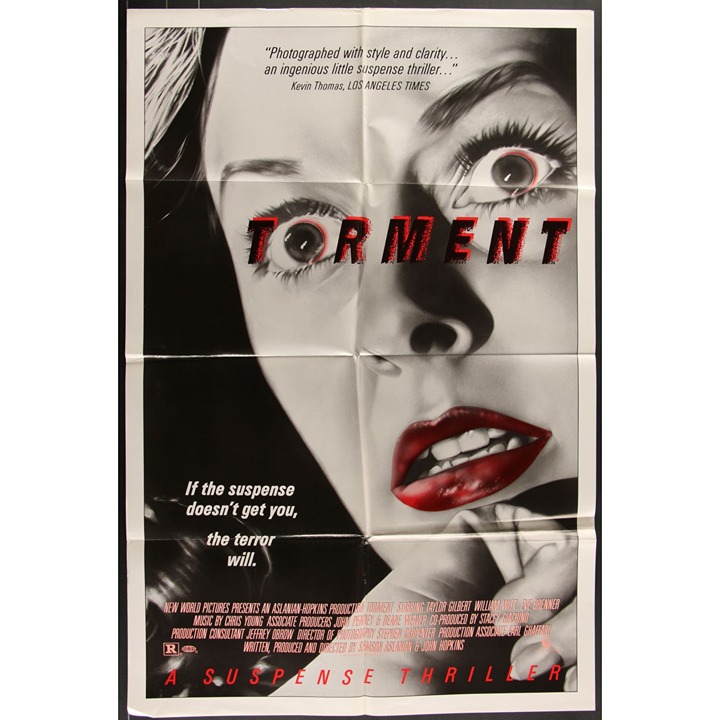 Torment (1986) Original Movie Poster Folded 27x41