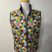 NWT Brooks Beithers Women's Reversible Patchwork Puffer Vest