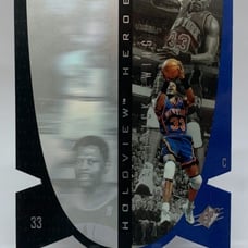 1997 SPx Holoview Heroes Patrick Ewing #H8 HOF Knicks
