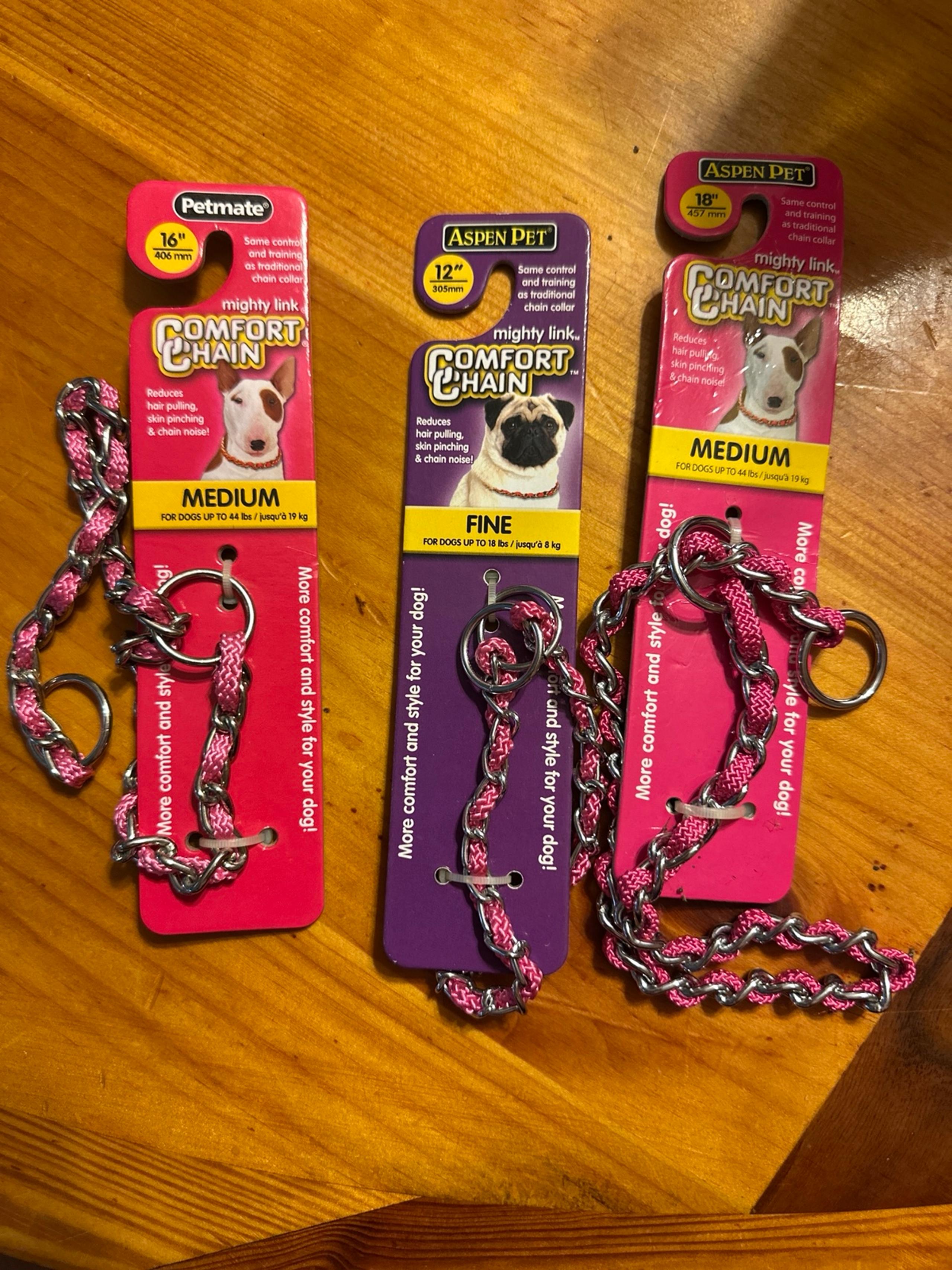 Dog comfort chains