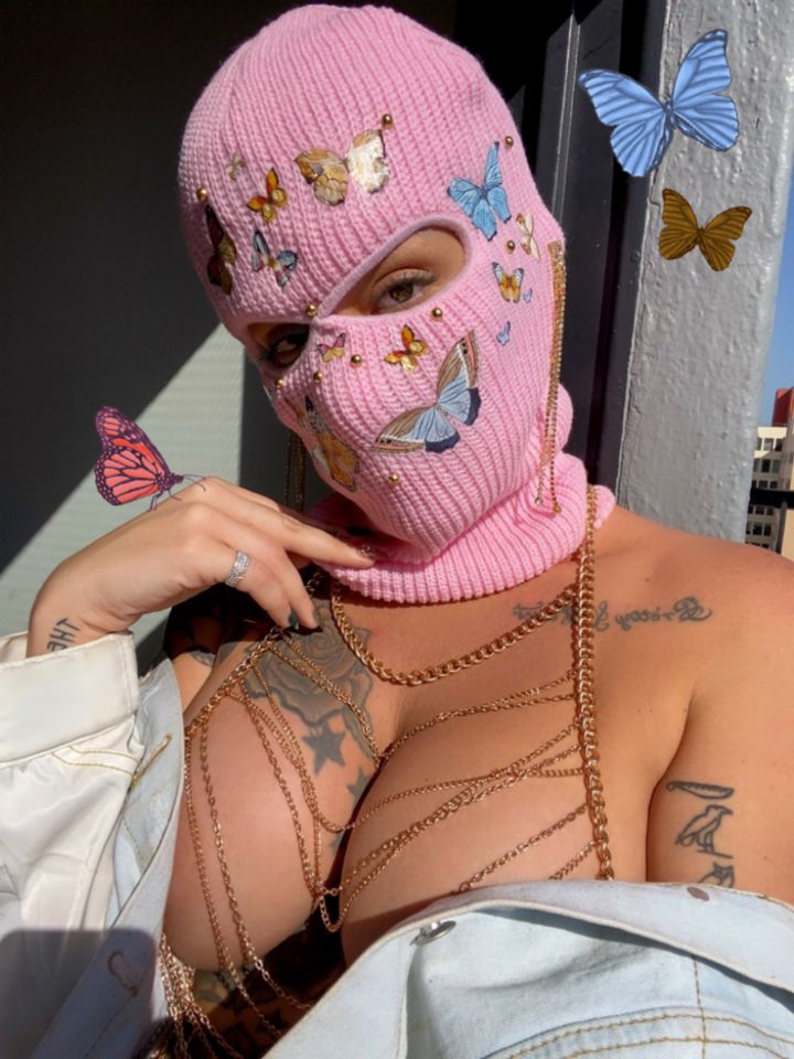 Butterfly Skimask Balclava