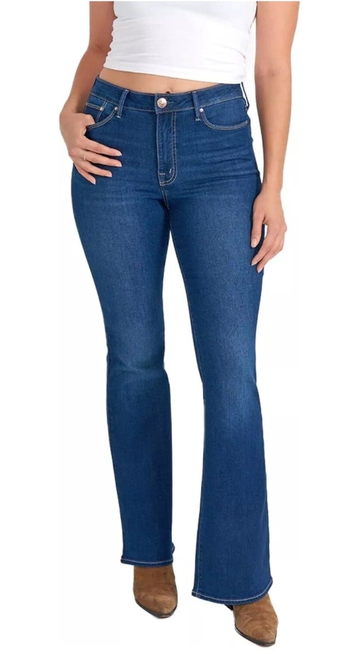 Seven7 felicity high rise slim flare womens 12 jeans new nwt