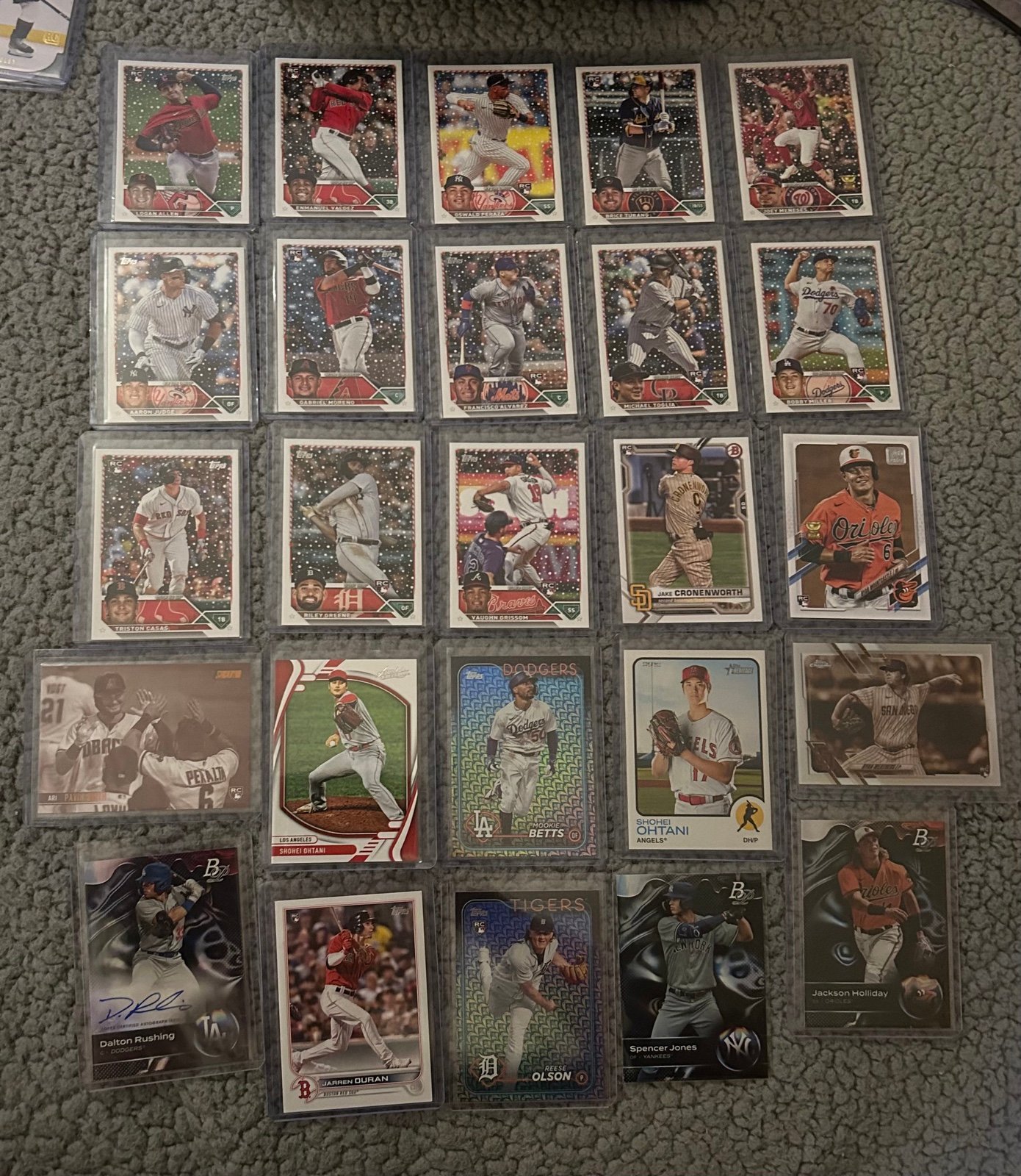 MLB Rookie Lot! (29 Cards)