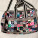 LeSportsac Patchwork Boston Bag, Shoulder, 2-Way Pouch