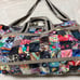 LeSportsac Patchwork Boston Bag, Shoulder, 2-Way Pouch