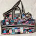 LeSportsac Patchwork Boston Bag, Shoulder, 2-Way Pouch