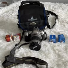 Nikon N75 Film Camera DSLR with 28-100 3.5-5.6 Nikon Auto/Manual Focus Lens READ