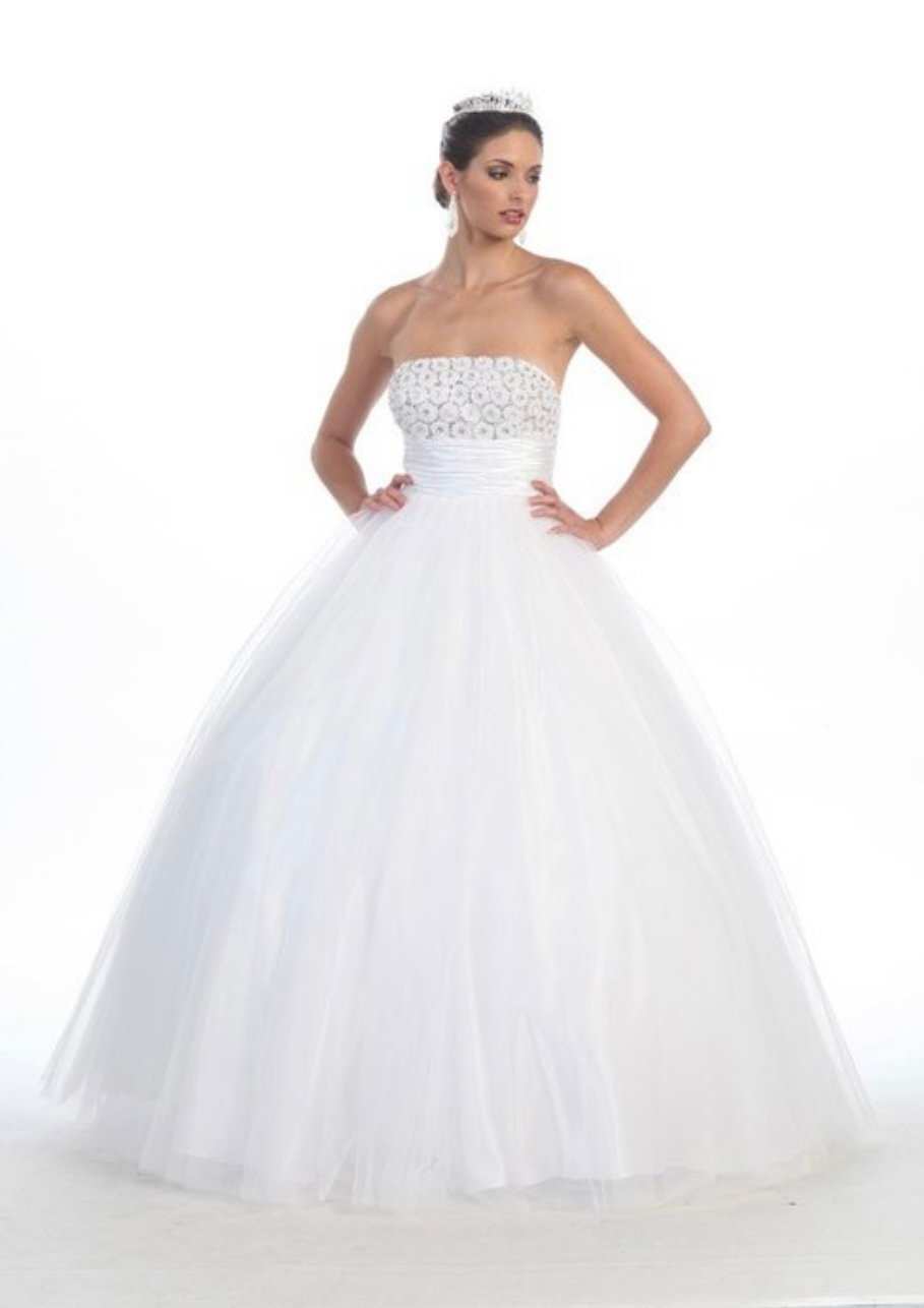 Wedding ball gown dress