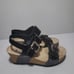 Mephisto black sandals size 37 hook and loop closure MSRP 279