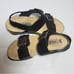 Mephisto black sandals size 37 hook and loop closure MSRP 279