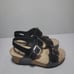 Mephisto black sandals size 37 hook and loop closure MSRP 279