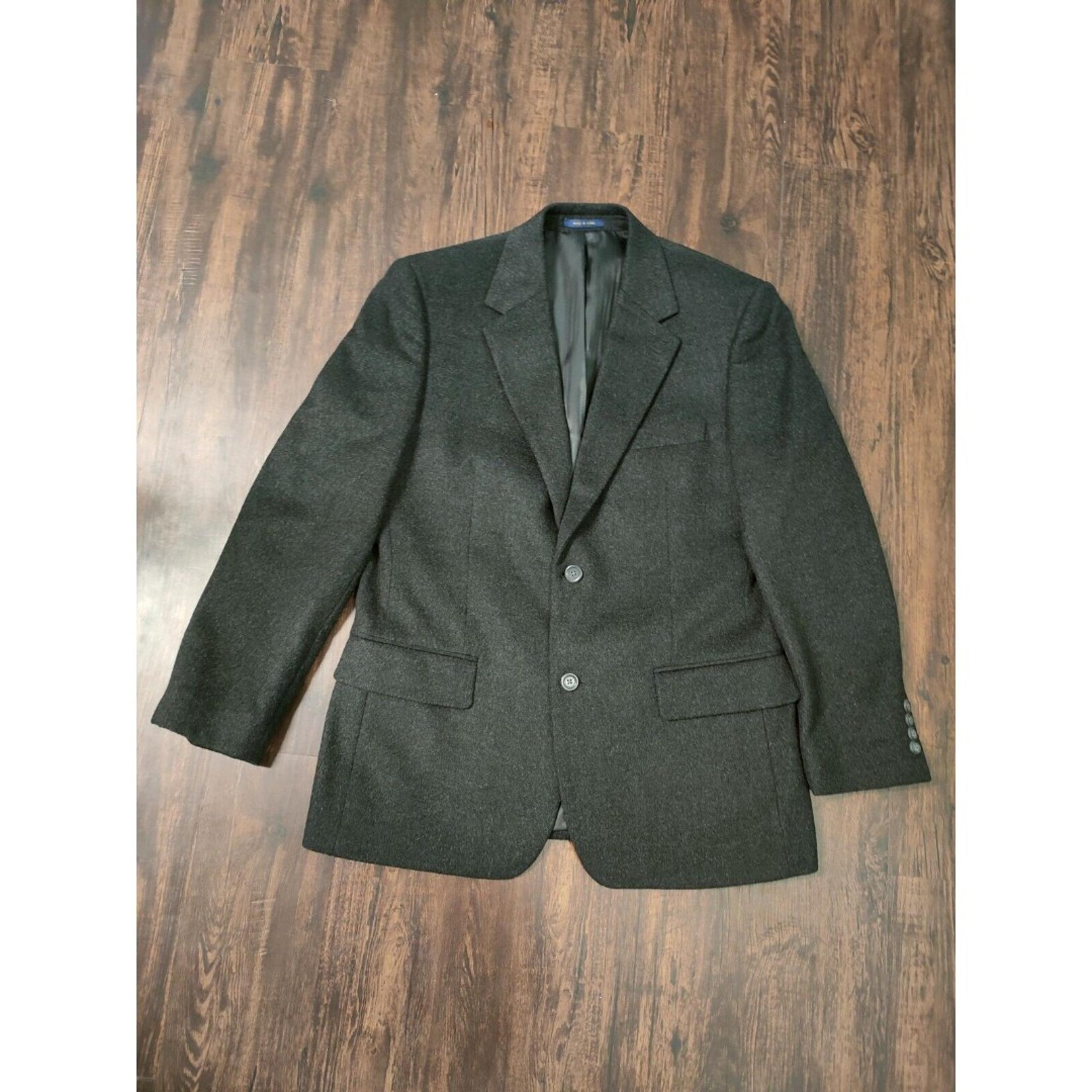 Club Room Mens Blazer Sport Coat Blazer Jacket Wool Silk Cashmere 40S Casual