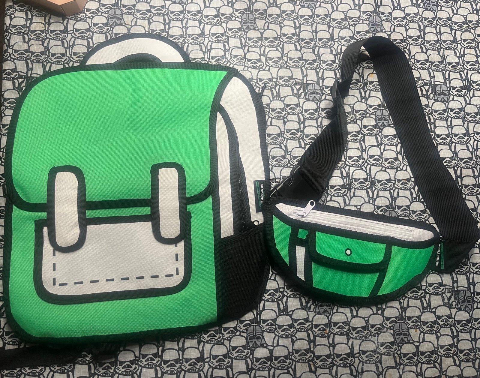 San Diego Comic con 2024 & 2023 Hulu backpack fanny pack 2D SDCC