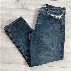 AGOLDE Riley High Rise Straight Leg Blue Jeans Size 30