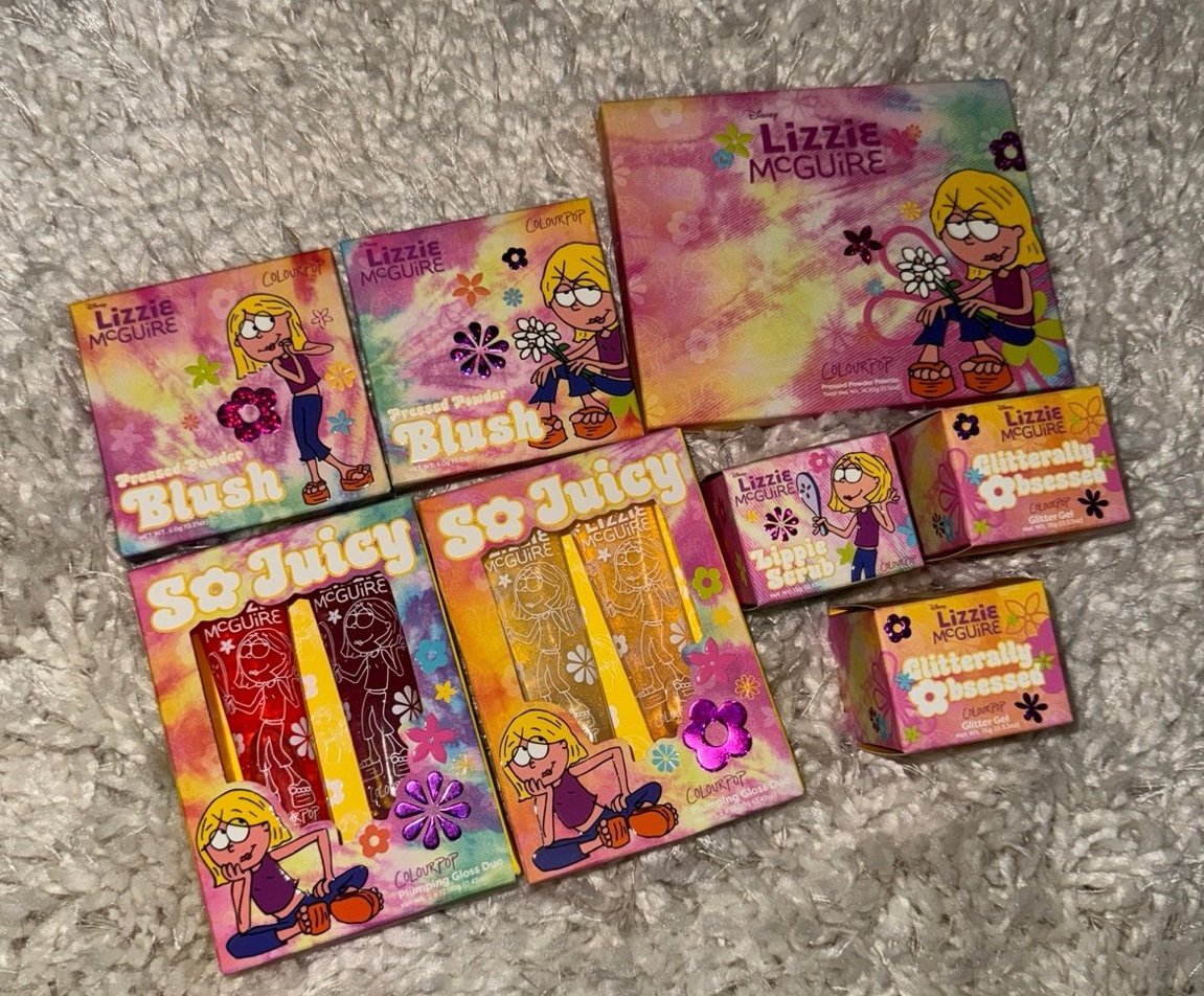 Colourpop Lizzie McGuire full collection