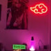 Naruto Red Cloud Dimmable Adjust Brightness LED Neon Light Sign ( Akatsuki Ninja