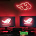Naruto Red Cloud Dimmable Adjust Brightness LED Neon Light Sign ( Akatsuki Ninja