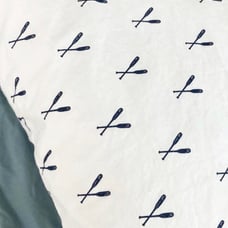 Eddie Bauer Canoe Paddles Twin Sheets, Pillow Case & Coverlet (light comforter)