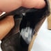 Dune London Women's Walker Boot Size 10 Block Heel Chelsea Pull On Tan Suede Y