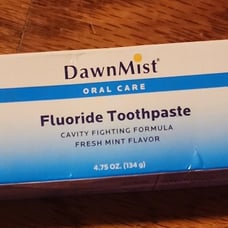 DawnMist Toothpaste, 4.75oz Tube, (134g)