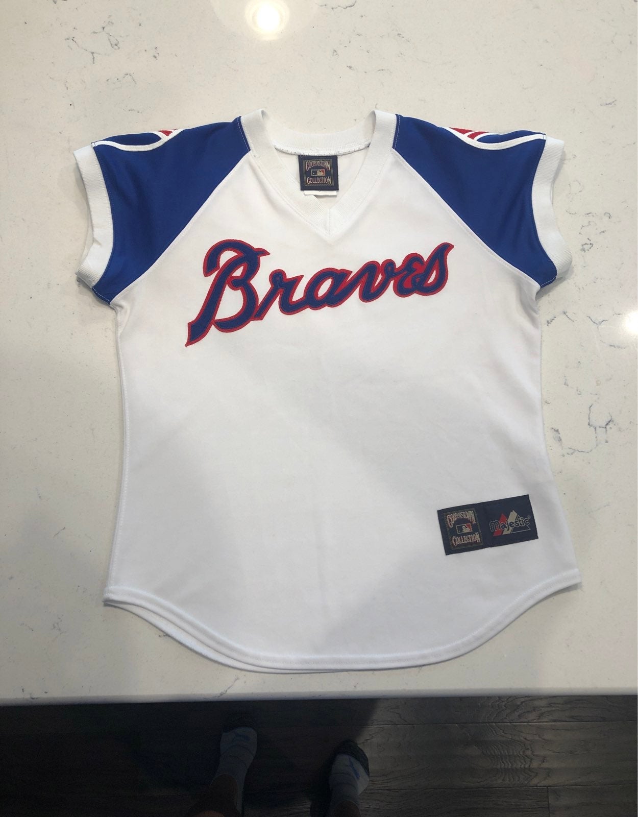 Atlanta Braves Cooperstown Collection Womens Jersey