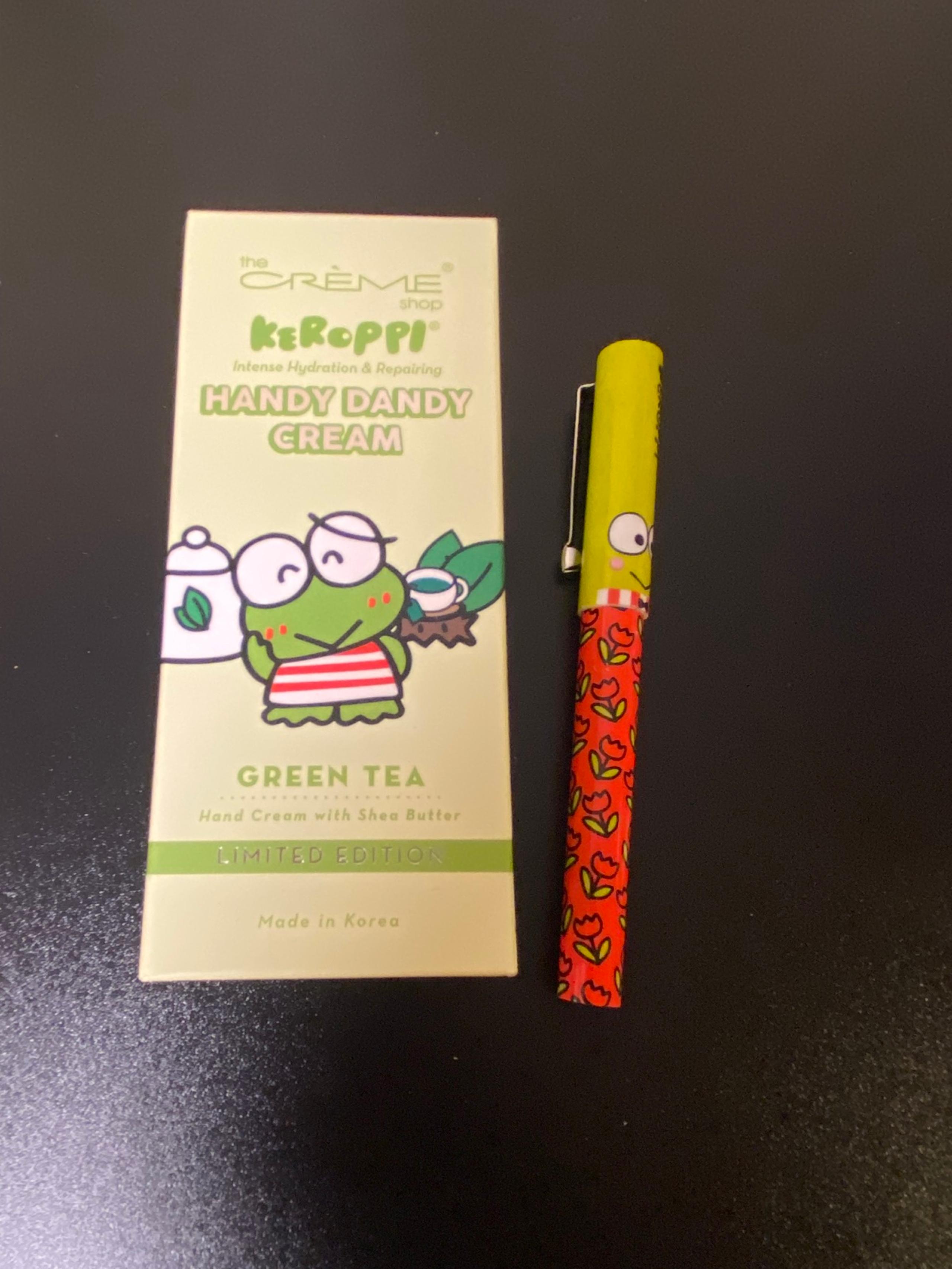 Keroppi hand lotion and ballpoint pen set