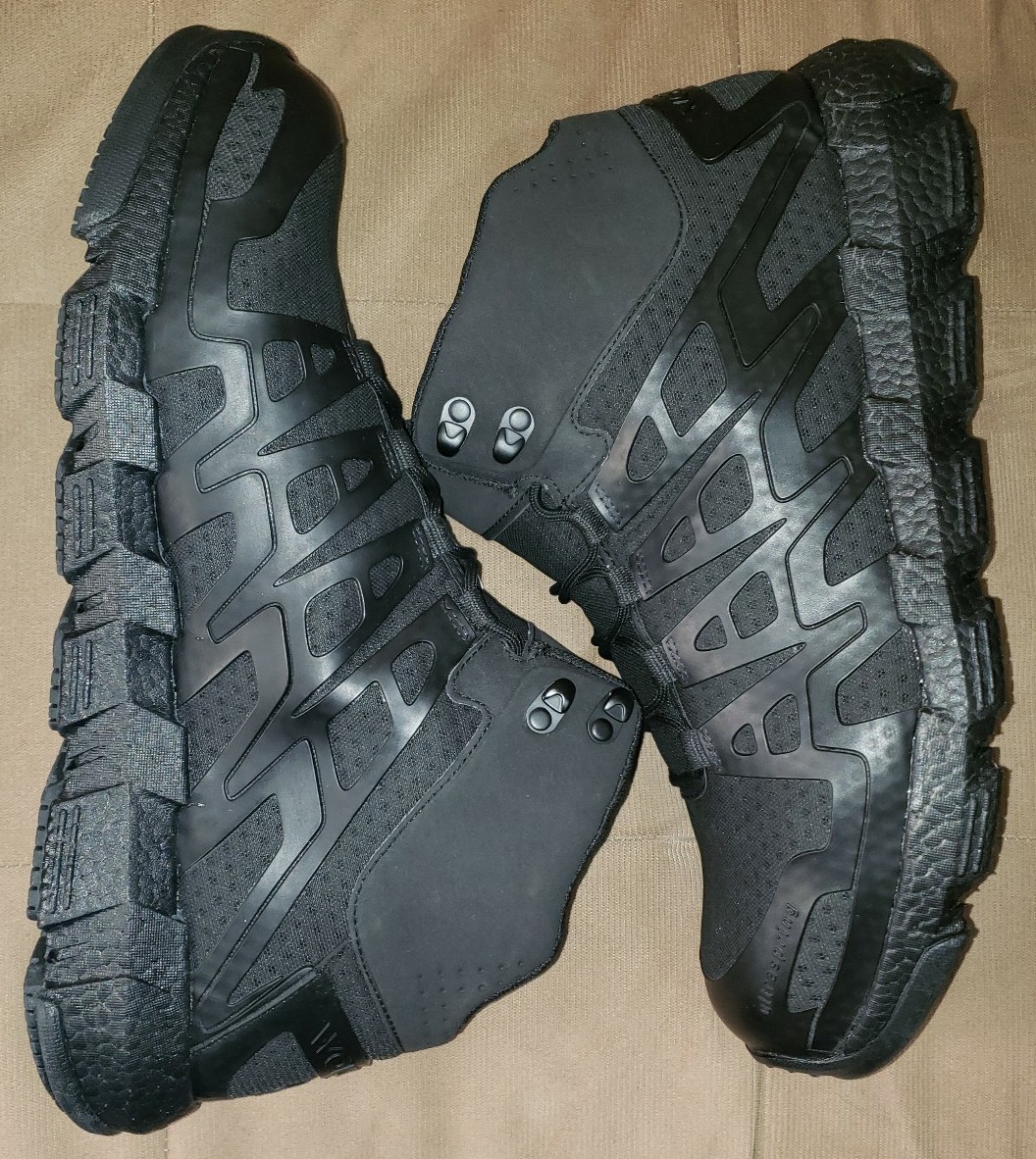 Wolverine Composite Toe Black Mid Work Safety Boots Shoe (W211020) - Men's Sz 13