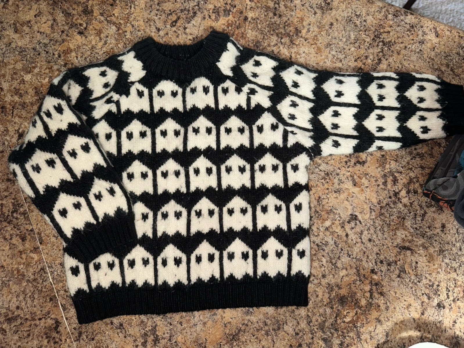 Zara fantasmita punto sweater