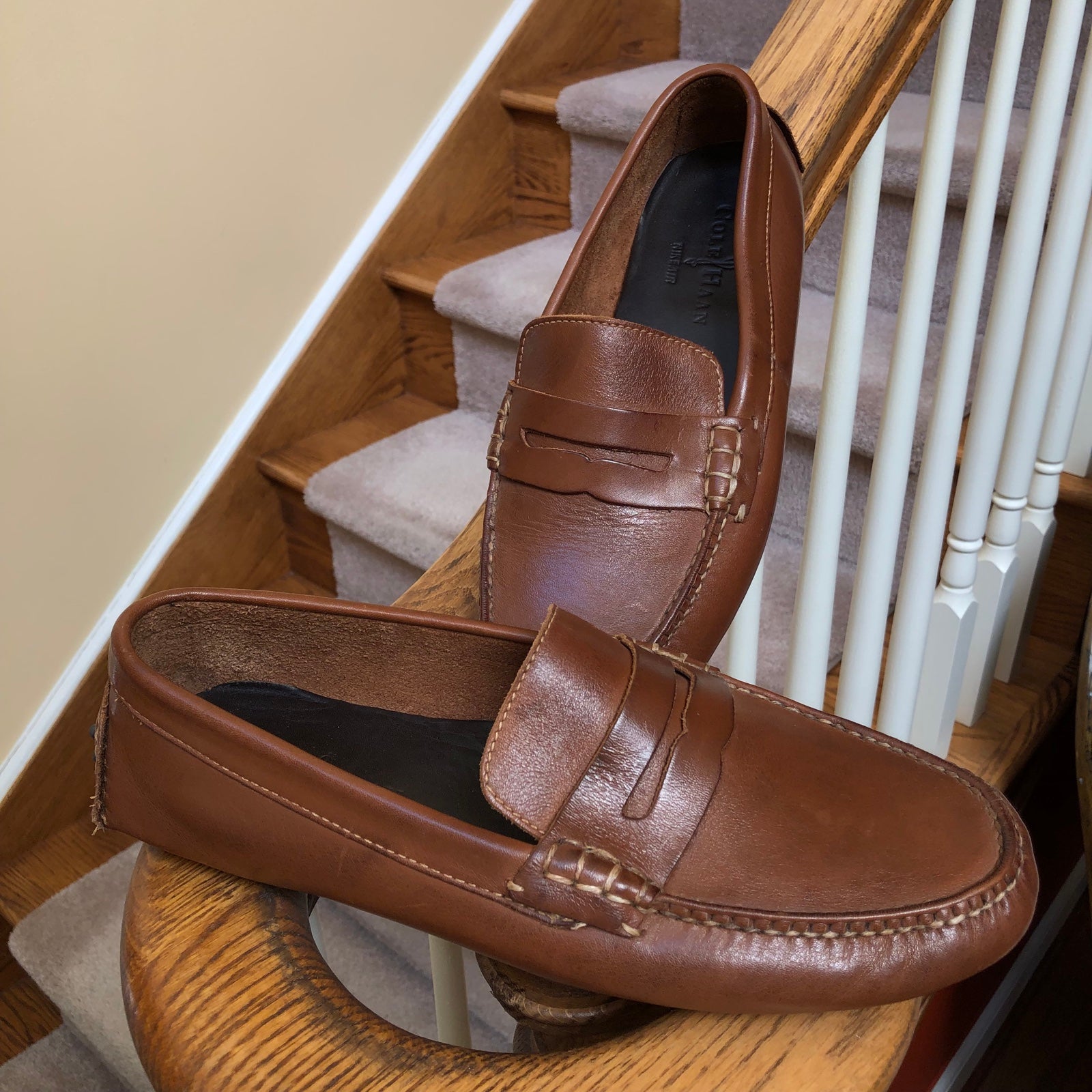 Cole Haan Nike Air Men’s Leather Loafer Size US 9.0