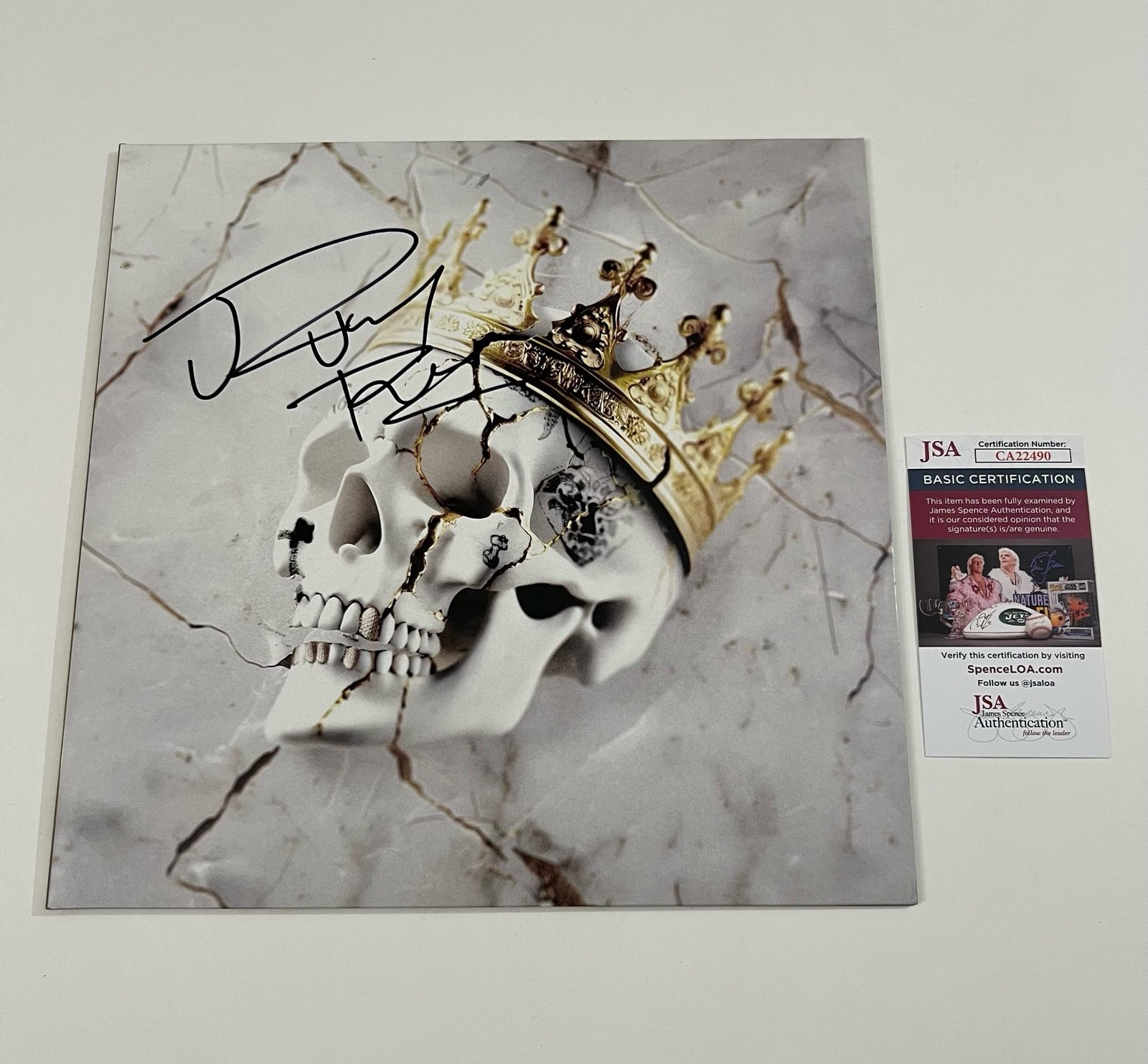 JELLY ROLL SIGNED BEAUTIFULLY BROKEN VINYL RECORD JSA COA
