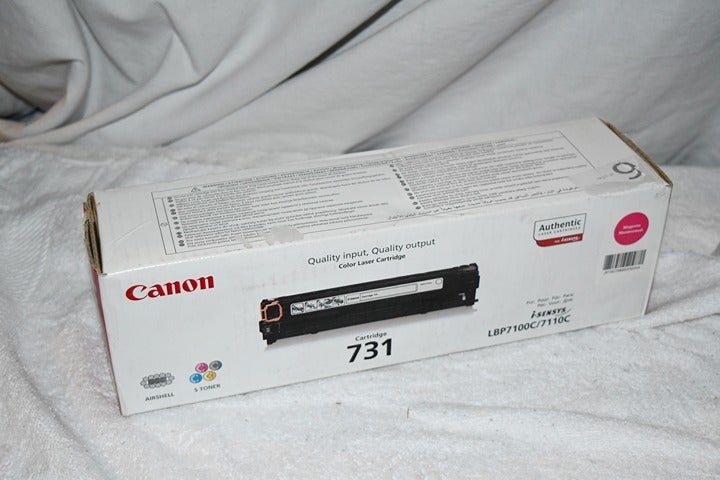Canon 731 lbp7100c-7110c Genuine OEM Magenta High-Yield Toner New Genuine w5a
