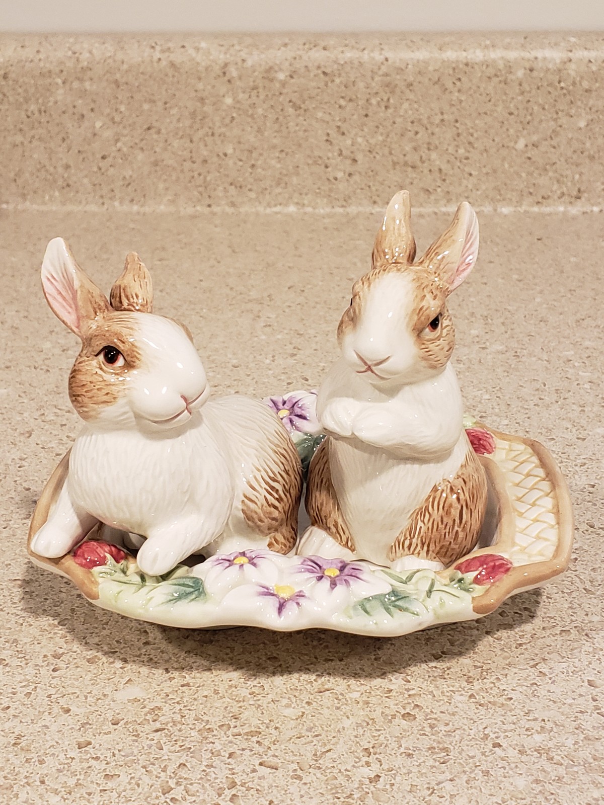 Fitz and Floyd salt and pepper shakers