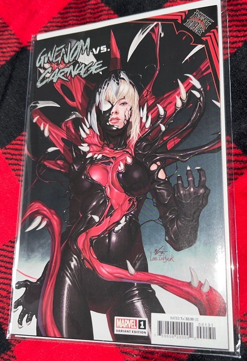 King in Black: Gwenom vs Carnage 1 INHYUK LEE 1:25VARIANT Rare