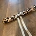 VS vintage leopard bow garter belt