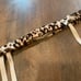 VS vintage leopard bow garter belt
