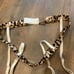 VS vintage leopard bow garter belt