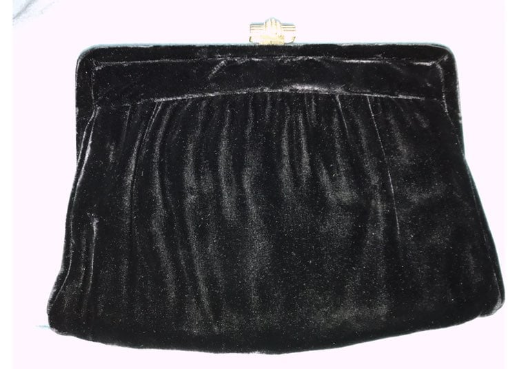 Black Velvet DORSET REX Evening Bag