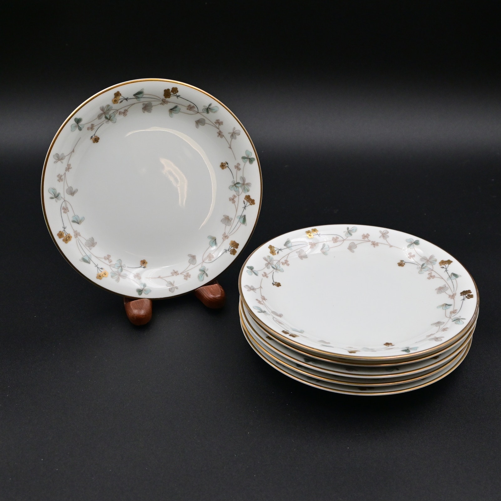 Noritake China Clovis Pattern #5855 6.25 Plates Set Of 6