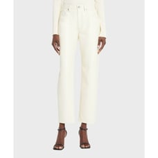 Frame Le High n Tight Faux Leather Pants Bone