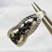 925 Sterling Silver Plated CZ Pendant, INUS1BR021