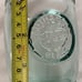 New ! Authentic Embossed Glasses Set Of 5, Made Of 100% Recycled Glass