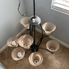 light fixture - foyer