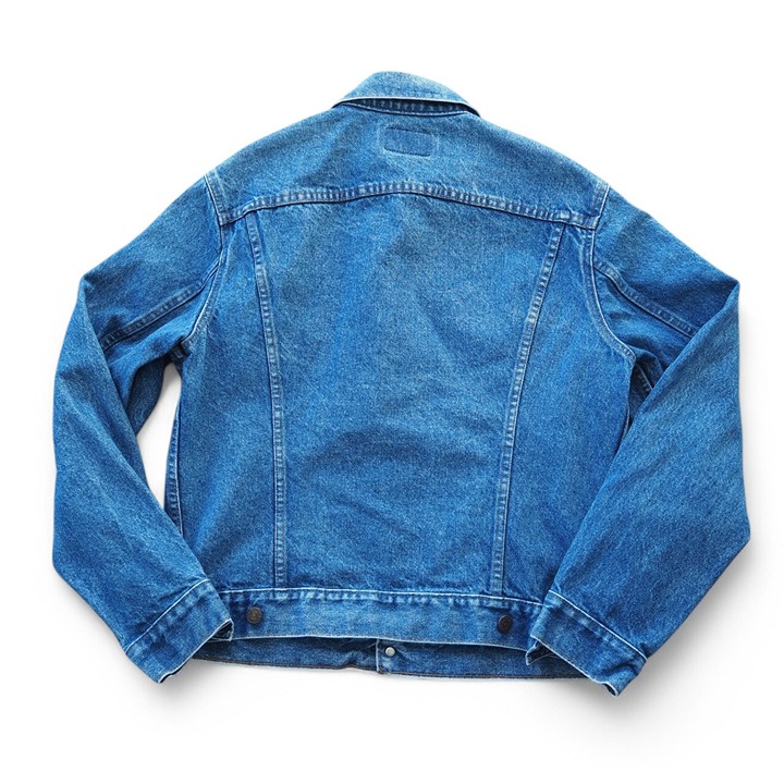 LEVIS - Vtg 80s 70506 0216 Type III Faded Denim Blue Jean