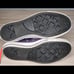 Neon orange and purple chuck taylors