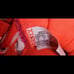 Neon orange and purple chuck taylors