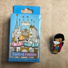 Disneyland It’s A Small World Mystery Japan Girl + Chaser Pin Limited Release