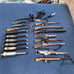ACTION MAN GI JOE MACHINE GUN RIFLE HASBRO ACTION FIGURE ACCESSORY LOT VINTAGE