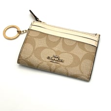 COACH Coin Case Card Case Signature F88208