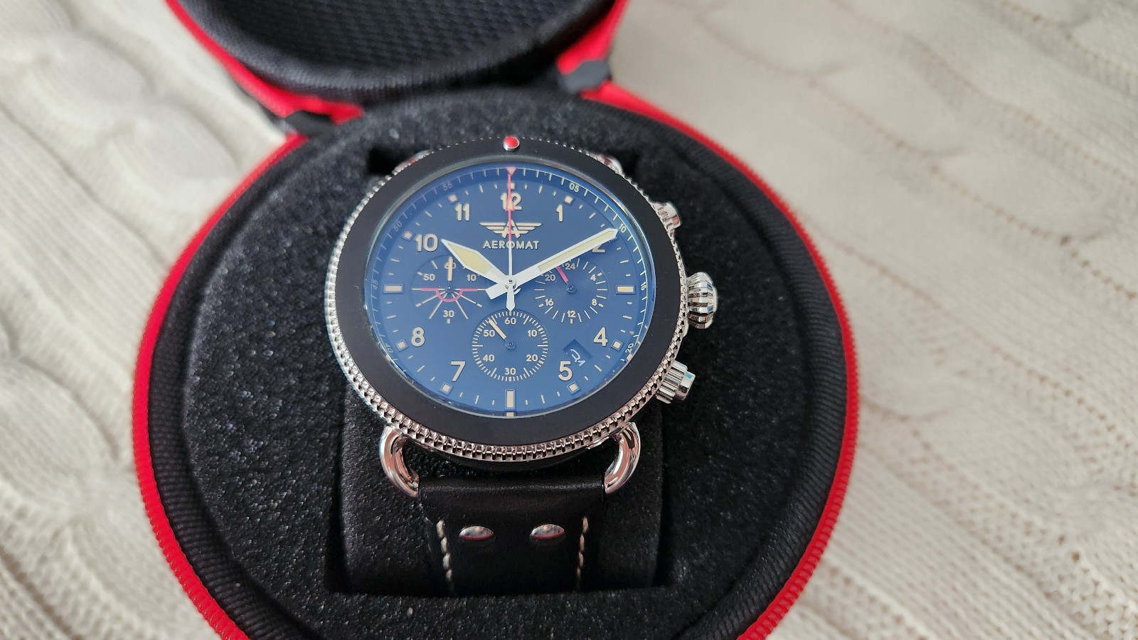 Aeromat Vol de Nuit Chronograph