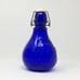 Rosenthal Netter Cobalt Blue Glass Duck Bottle With Hinged Lid Made In Italy